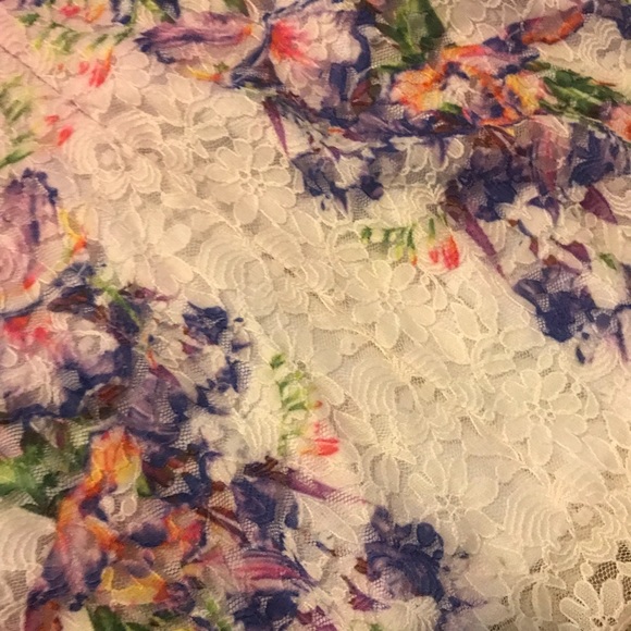 Colorful strapless dress - Picture 6 of 8